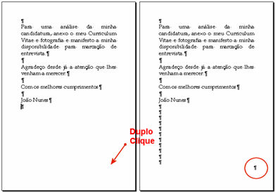 Dica: Já não precisa de escrever os textos no Word, basta ditar